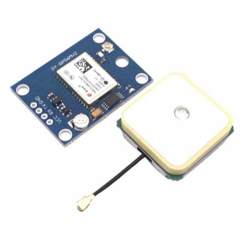 UBlox NEO-6M-V2 GPS Module GY-GPS6MV2 adalah modul GPS dengan antena dan EEPROM