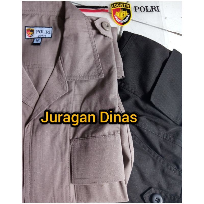 1 STEL BAJU CELANA PDL JATAH POLRI PDLT SERAGAM PDL SATPAM SECURITY TERBARU