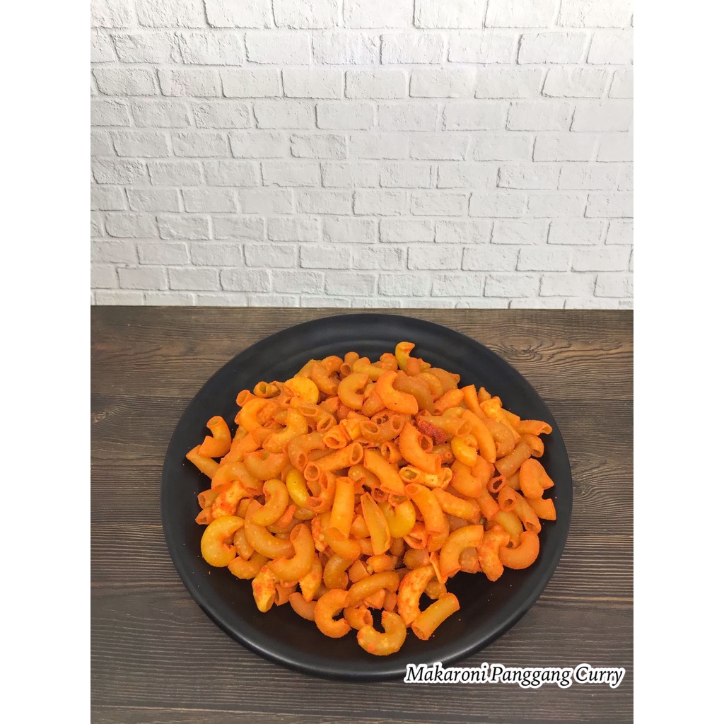 

500 GRAM MAKARONI PANGGANG CURRY CHILLI | MAKARONI RENDANG | MAKARONI BALADO | MAKARONI BANTET SNACKY MEDAN