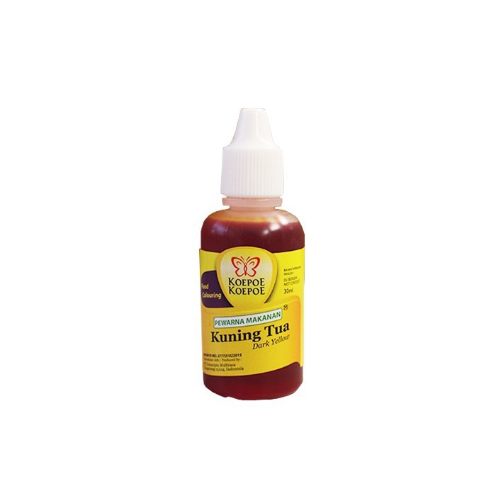 

Koepoe Koepoe Pewarna Makanan Kuning Tua 30ml