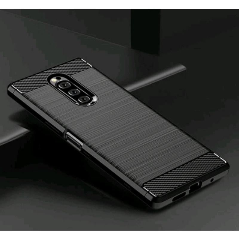 SOFTCASE CARBON SONY XPERIA 1 / XZ4, XPERIA 5 / XZ5 DOCOMO GLOBAL AU LEBIH ELEGAN