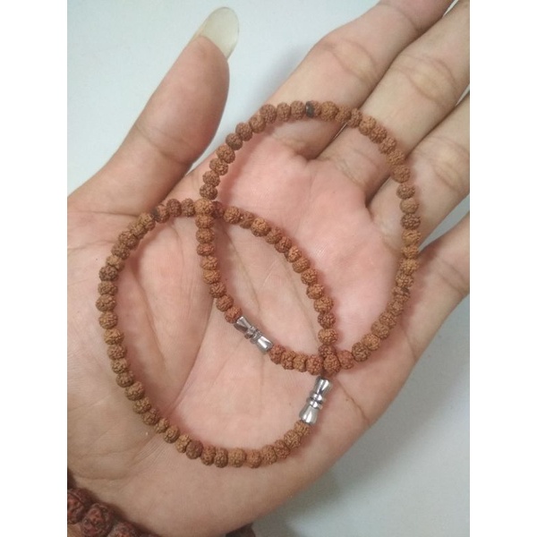 gelang jenitri rudraksha original ring butiran kecil 3mm