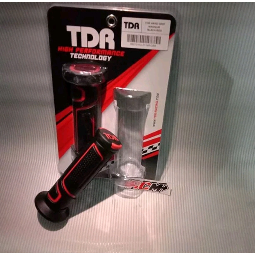 HANFAT HANPAD HANDGRIP HAND GRIP TDR TIPE TYPE MAGNUM BLACK HITAM MERAH RED ORI ORIGINAL TDR ASLI