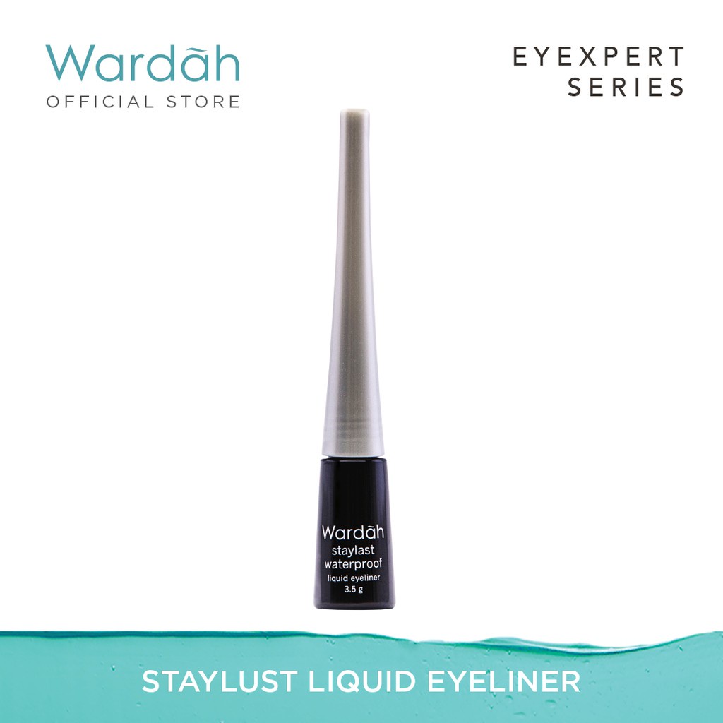 Wardah EyeXpert Staylast Liquid Eyeliner/Optimum hi-black liner (GROSIR)