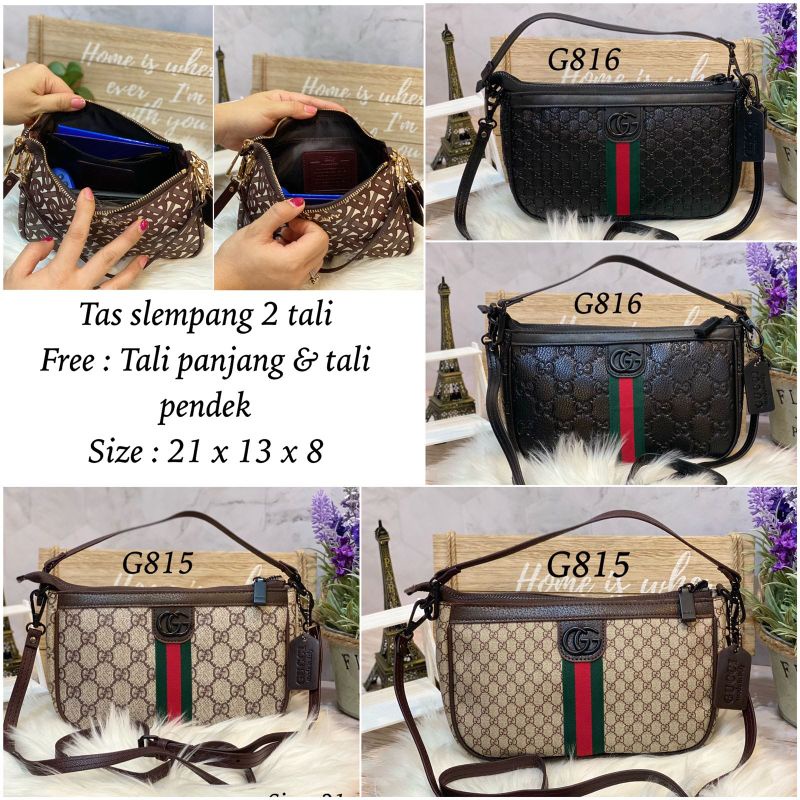 Tas Slempang Wanita Import Bahan Waterproof (COD)