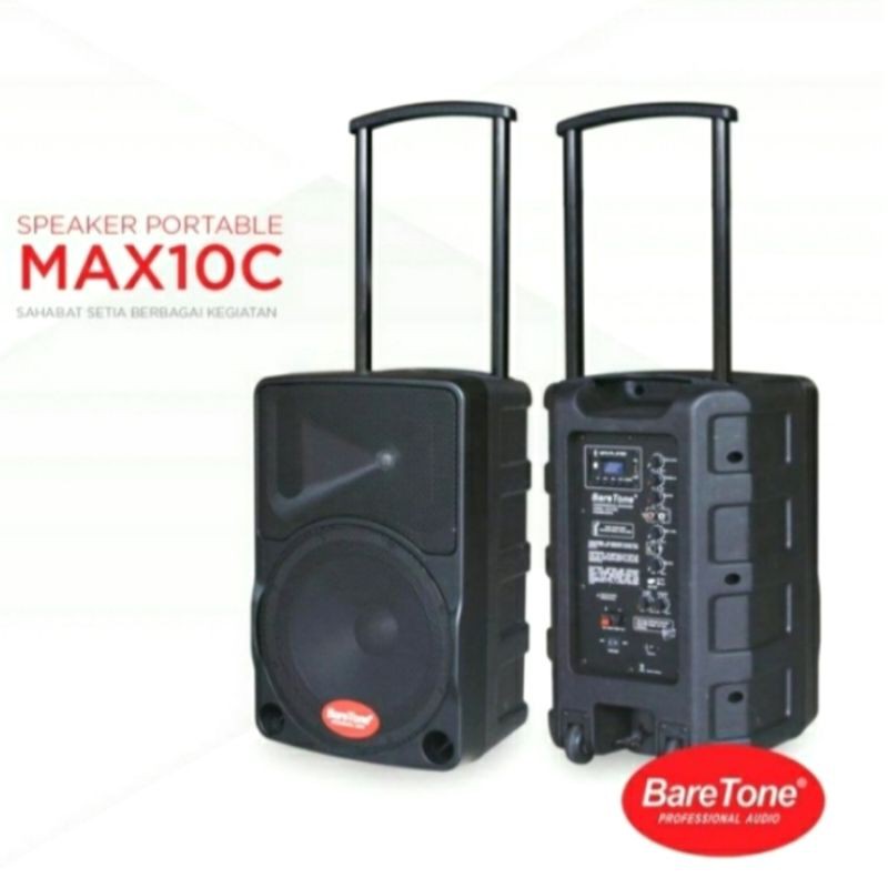 Baretone Speaker Portable Wireless Metting Max 10c 10inch