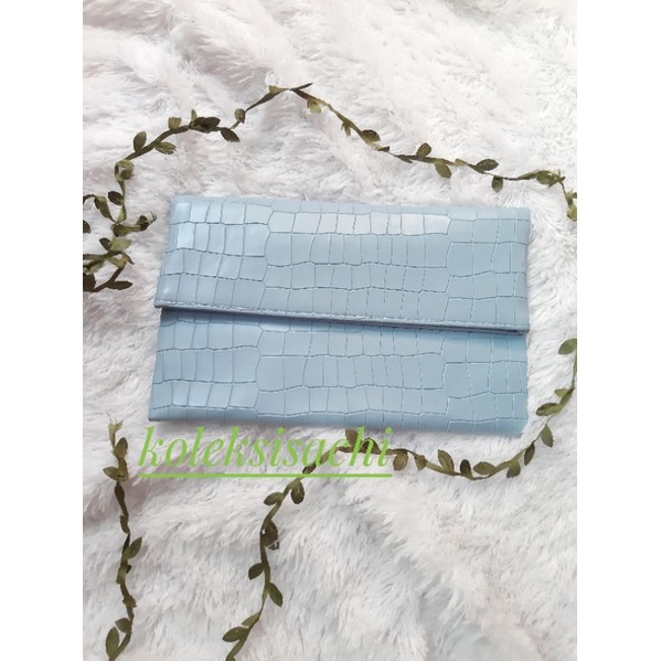 zara clutch tas croco clutch croco