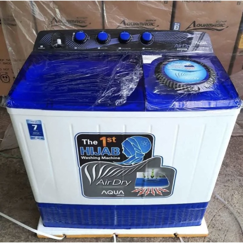 Mesin Cuci Aqua QW-P1450T 14KG Hijab Washing Machine