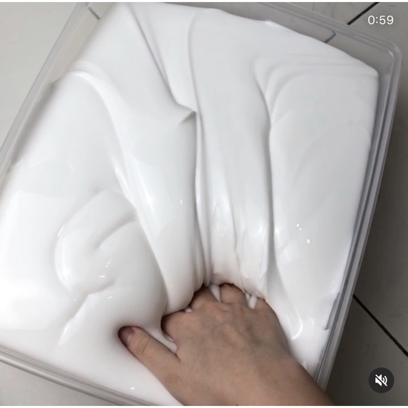 1KG ORIGINAL SLIME, CLEAR SLIME, TOFU SLIME by slimecantiqz