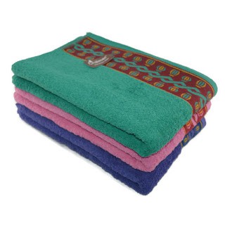 [Handuk Dewasa] Chalmer Motif Rantai (70X135)