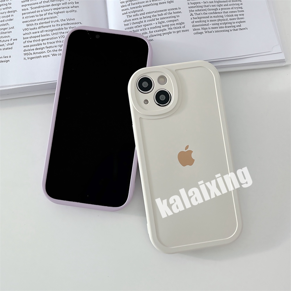 Casing Silikon Desain Kamera Untuk iPhone 14 Pro Max 13Pro 12 Pro Max 11 X X Max XR 7Plus 8Plus Soft Case