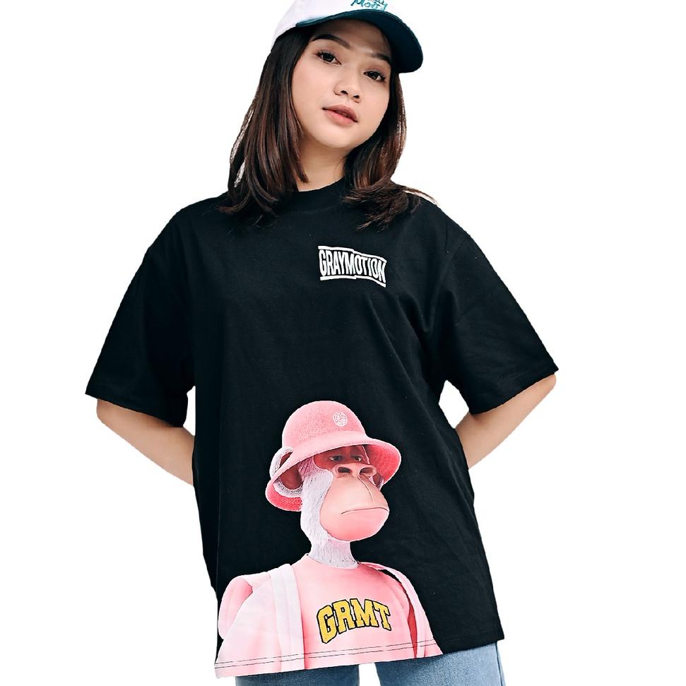 [PRODUK 7JY9T] t shirt oversize GRAYMOTION MONKEY BARS S0K