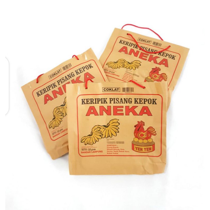 

Keripik Pisang Coklat Aneka Yen-Yen asli Lampung. 225Gr