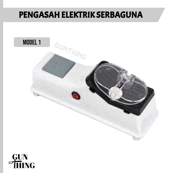 Pengasah Elektrik Otomatis Serbaguna Pisau Gunting - Pengasah Elektrik Tajam Cepat