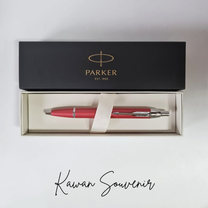 

Hot Sale Pulpen Parker Original Im Peach Chrome Trim (Klip Silver) Ballpoint Murah