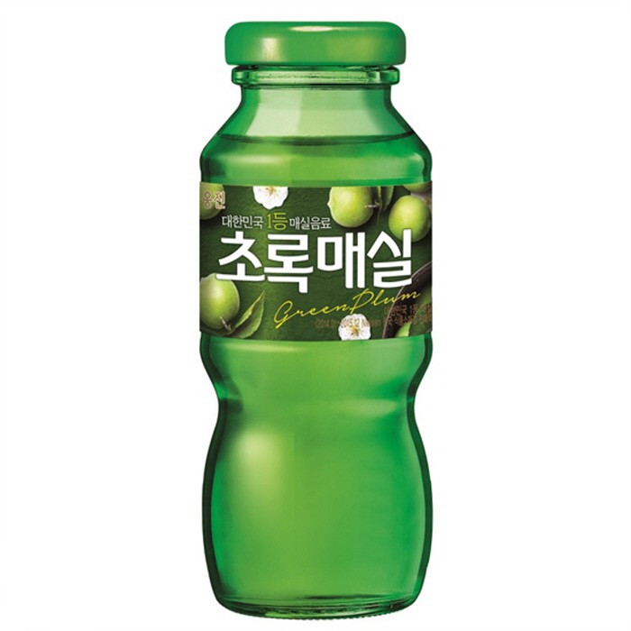 Woongjin Green Plum Drink 180ml Minuman Sari Buah Plum Hijau Made