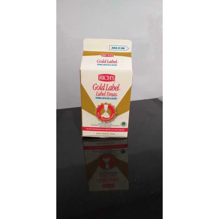 

Krim- Whipping Cream Richs Gold 500 Gr -Krim.