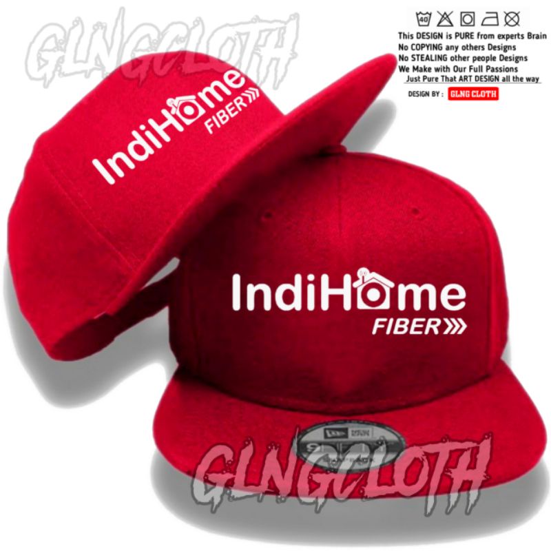 Topi Indihome Snapback - Topi Indihome