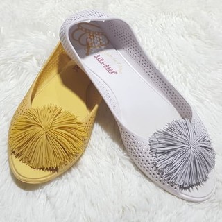 jelly shoes  bara  bara  sepatu  wanita flat shoes  karet 