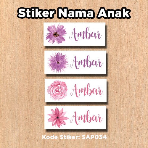 

Stiker Anak Kecil Lucu Pink Rose