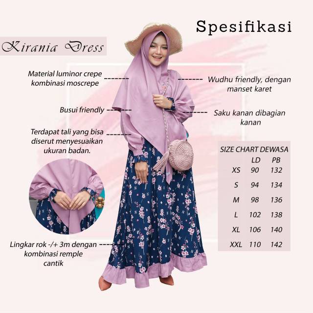 Kirania Dress by Sukahijab