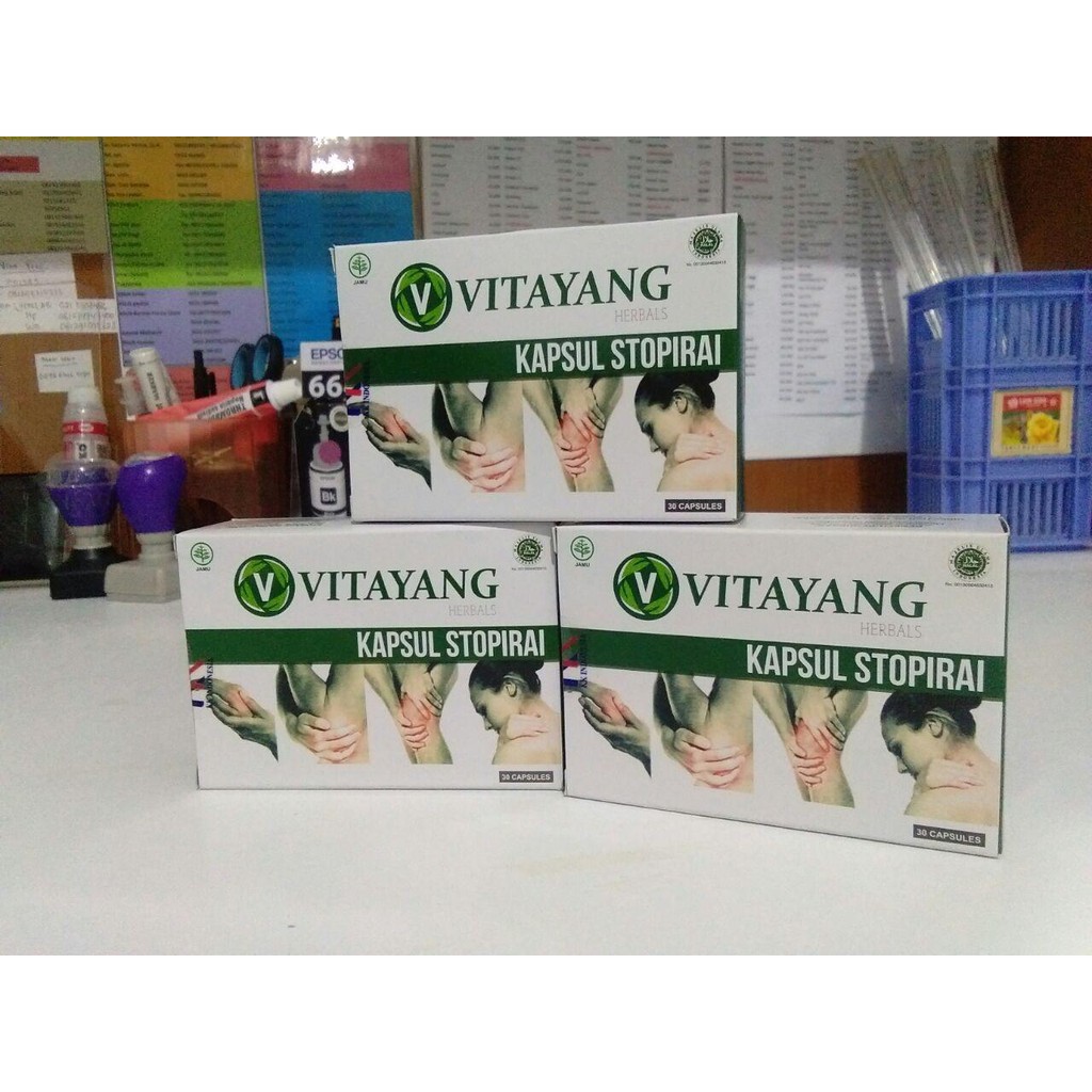 Suplemen Herbal Alami Vitayang Stopirai  Meredakan Gejala Mencegah Kekambuhan Asam Urat KK Indonesia