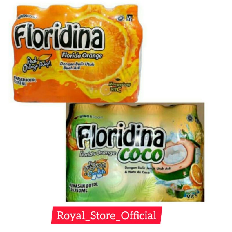 

FLORIDINA ORANGE/COCO 350ML 1 PACK ISI 12