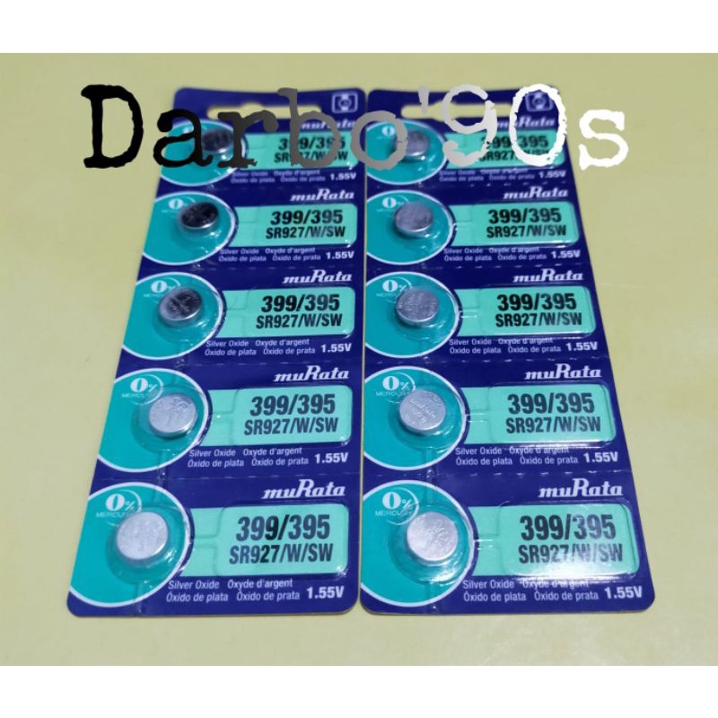 BATERAI BATRE BATRAI BATTERY MURATA SR927W MURATA 927 MURATA 399/395