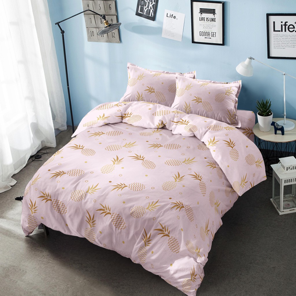 Kintakun Bed Cover Only King Loreta D'luxe Gold Pink Uk ...