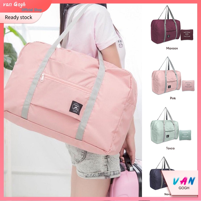 Van Gogh Travel Bag Jumbo Tas Lipat Selimut Hand Carry Anti Air Waterproof Wanita Karakter Motif Impor Bagus