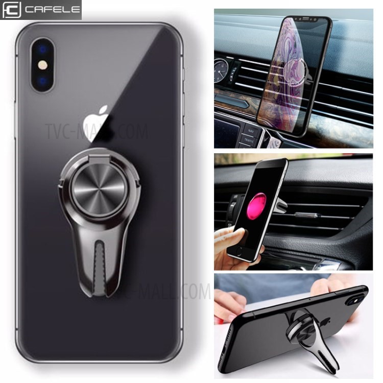 Cafele Phone Holder 2 in 1 Iring and Car Air Vent | Jepitan HP Mobil AC