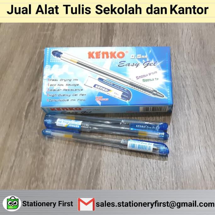 

PROMO TERMURAH Gel Pen Kenko Easy Gel - Biru DR384