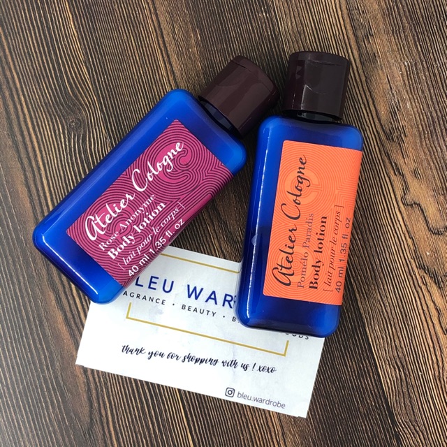 Atelier Cologne Moisturizing Body Lotion 40 ml Rose Anonyme Pomelo Paradis