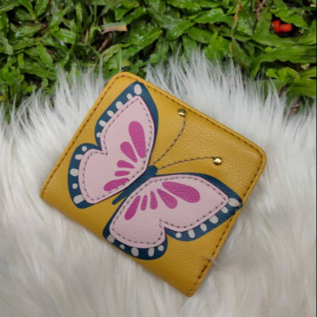 Fossil bifold wallet butterfly