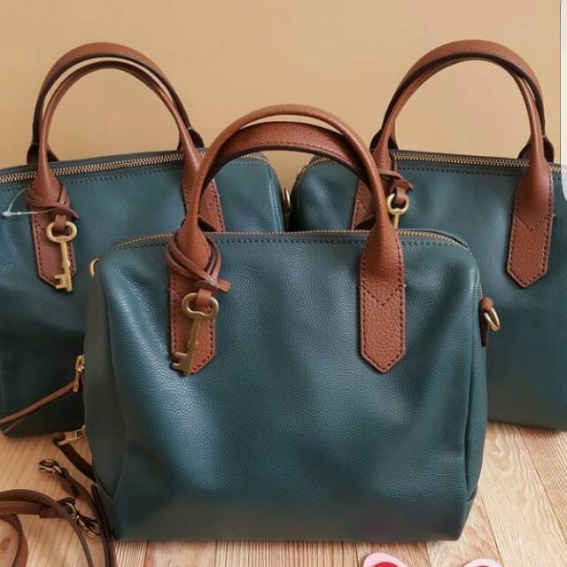 Fiona satchel alpine green
