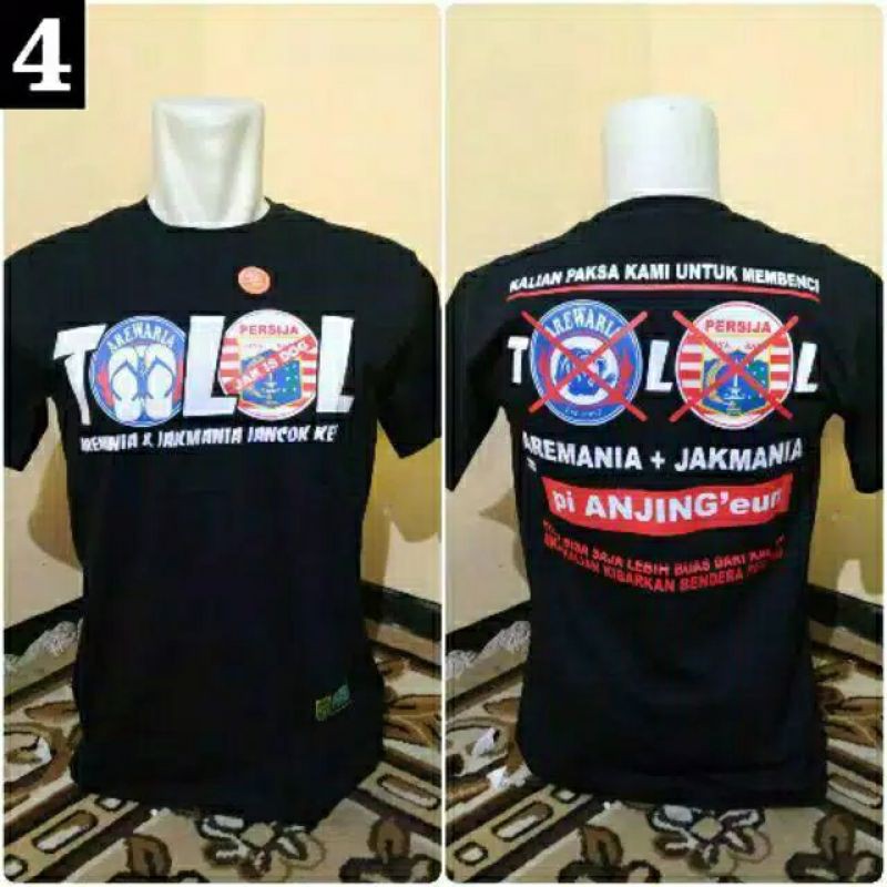 KAOS PERSEBAYA BONEK RASIS AREMA TOLOL