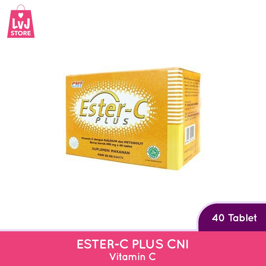 ESTER-C PLUS CNI 40 TABLET STRIP