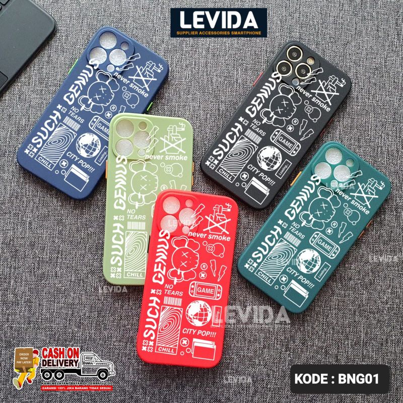 Samsung A52 Samsung A52S Samsung A72 BNG01 Case KAWS Tpu Macaron Protect Kamera