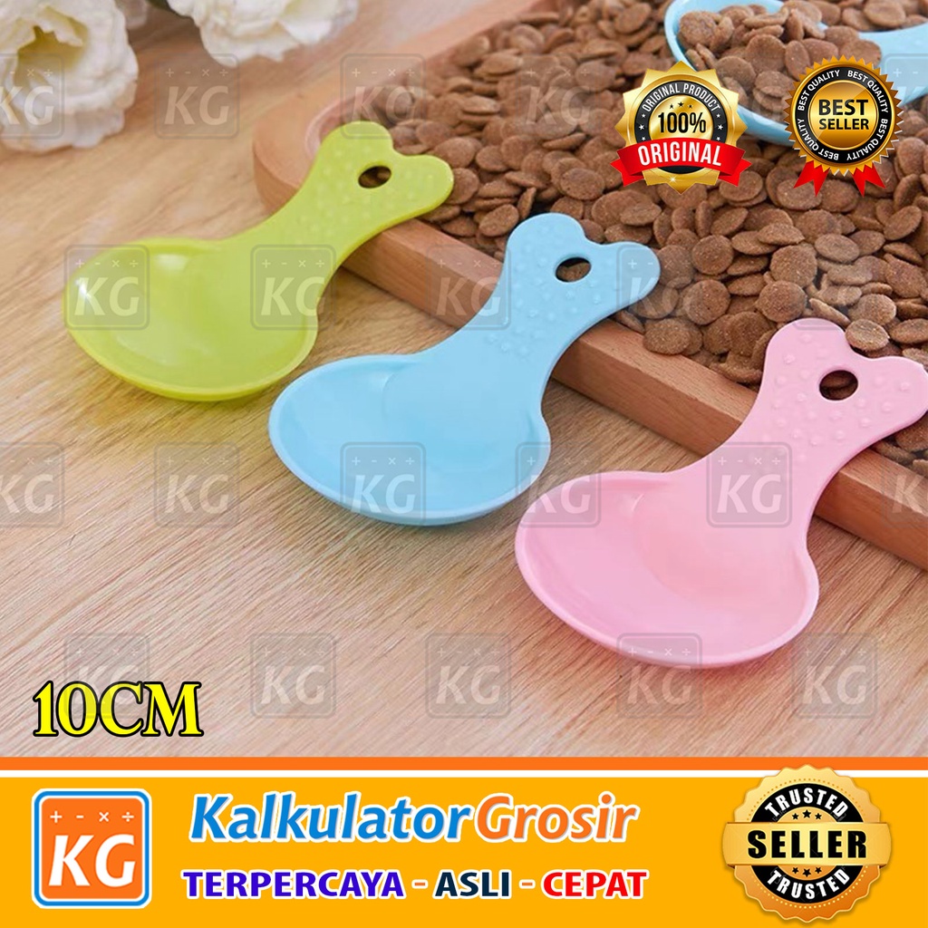 Sendok Makanan Anjing Kucing FEEDING SPOON Food Shovel Sendok Sekop Serok Mini Pakan Makanan Anjing Kucing Hamster Scoop