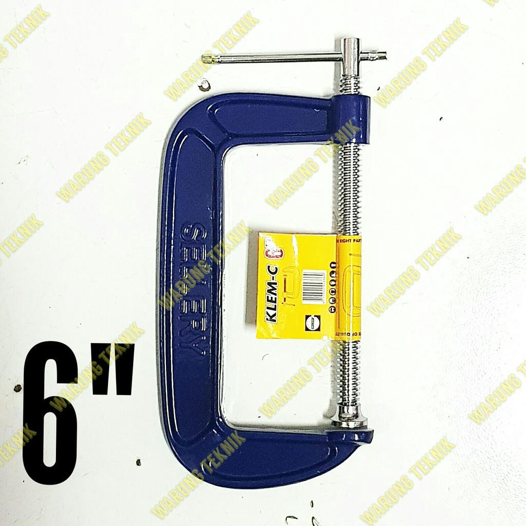 SELLERY C CLAMP - KLEM C UKURAN 3&quot; 4&quot; 6&quot;