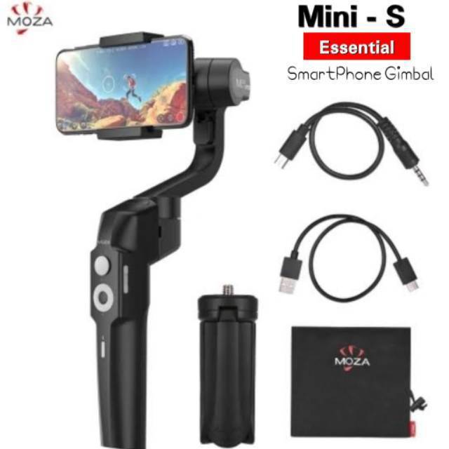 Gimbal Moza Mini S Essentials 3-Axis Smartphone Gimbal Stabilizer New Gimbal Moza Mini-S