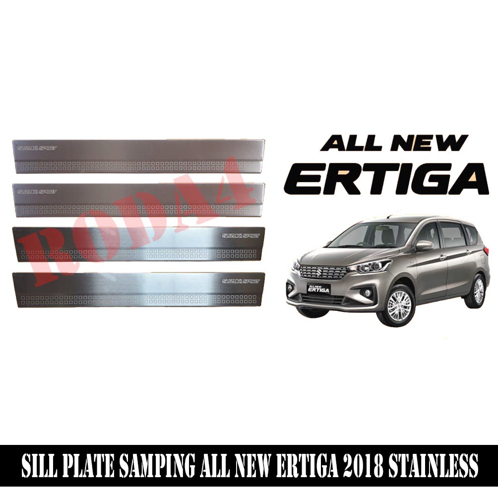 Side Door Sill Silplate Sil Plate Samping All New Ertiga 2018 STAINLES