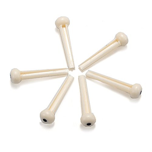 Bridge Pins + Saddle Senar Gitar Akustik - A009 - Beige