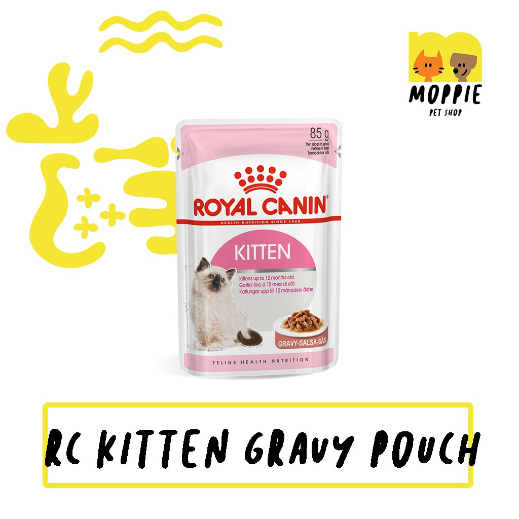 ROYAL CANIN Kitten Pouch 85gr Makanan Basah Kucing Royal Canin Anak- anak