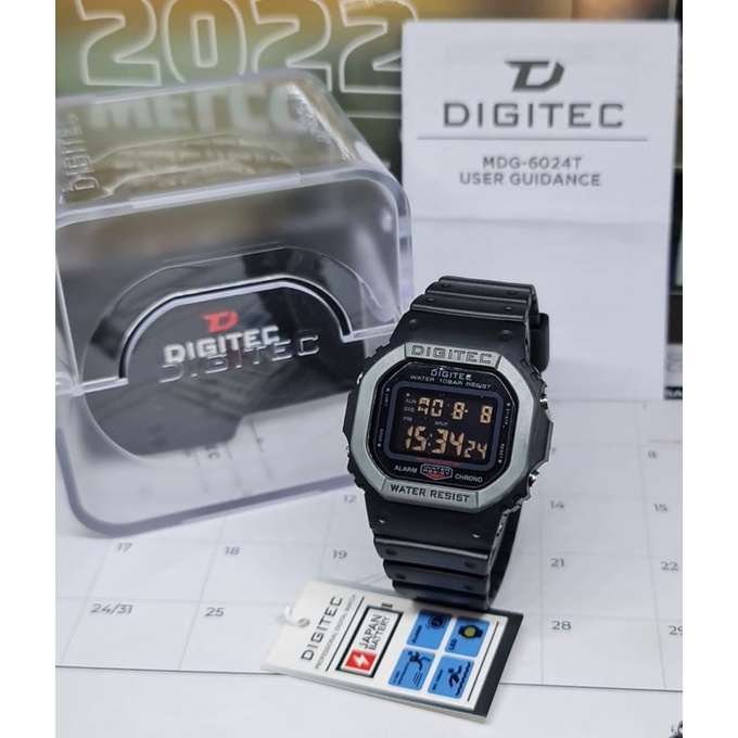 Jam tangan Digitec MDG-6024T Original