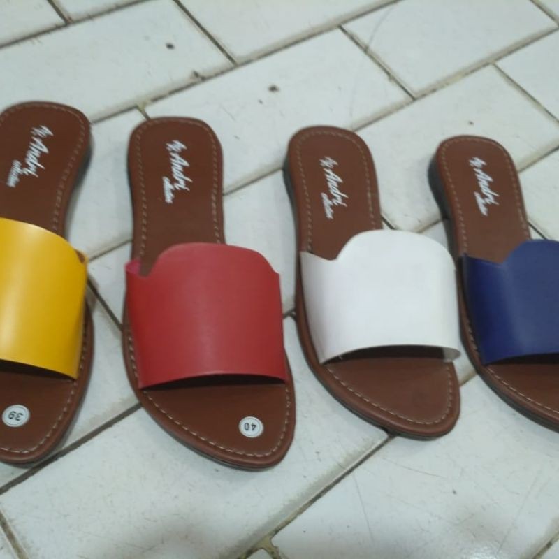 SENDAL CEWEK KULIT CIBADUYUT