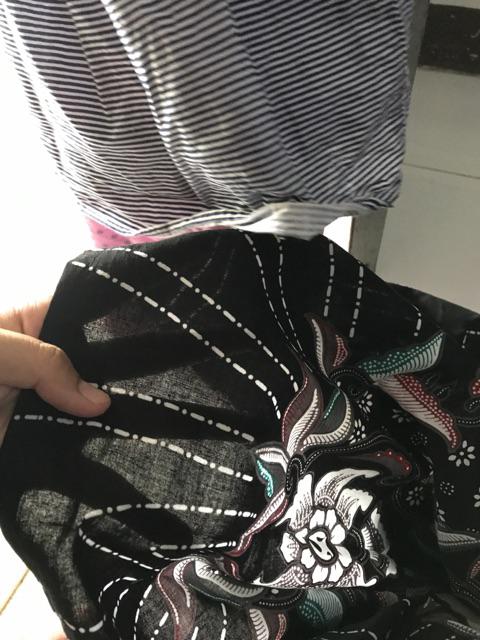 Batik Couple Keluarga Sania Ruffle Ori Ndoro Jowi Dnt Prasasti Abu