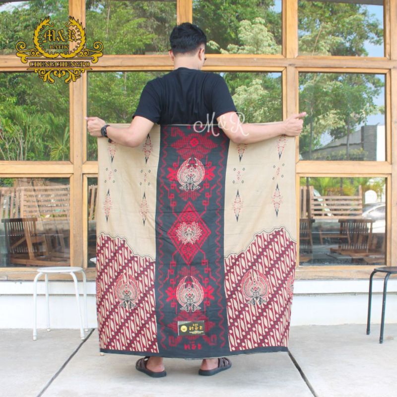 Sarung Batik Pria Motif Wayang Petruk Sarung Pria Dewasa