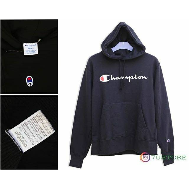 champion hoodie fake vs real