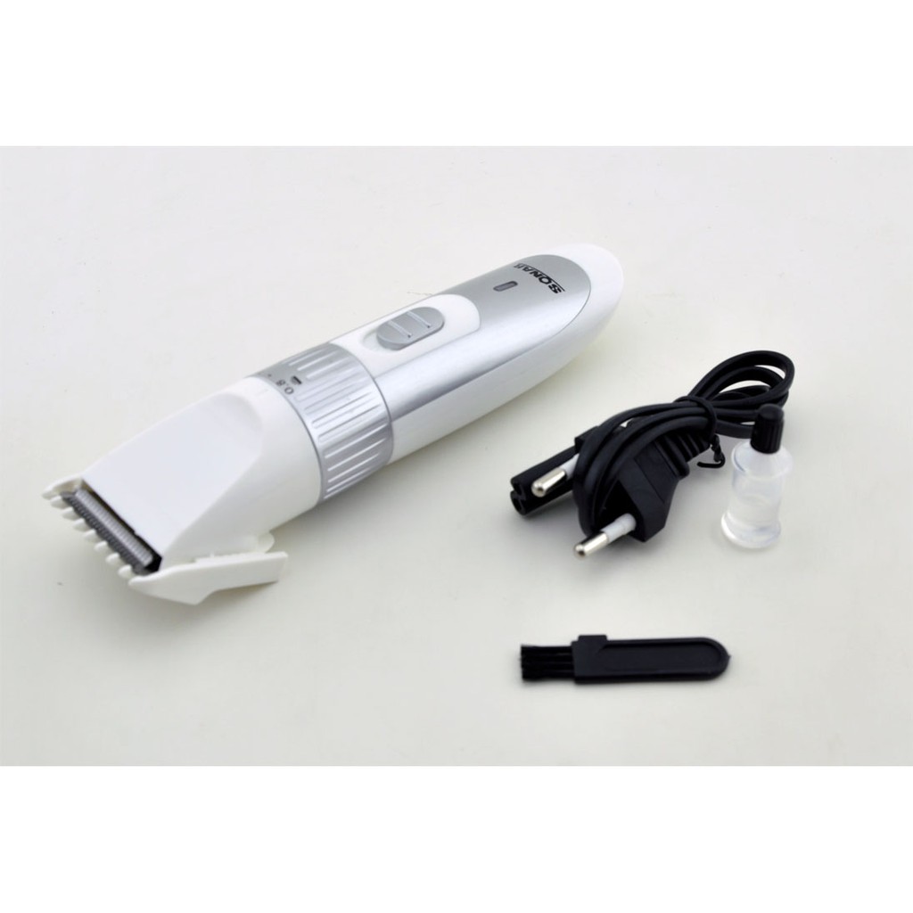 0401 Alat Cukur Kumis/Jenggot Mini Portable Rechargeable Sonar SN-5900